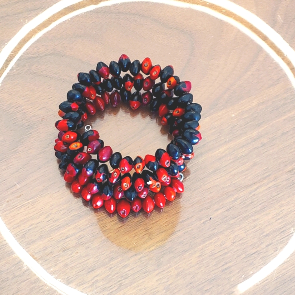 Urucum Seed Bracelet